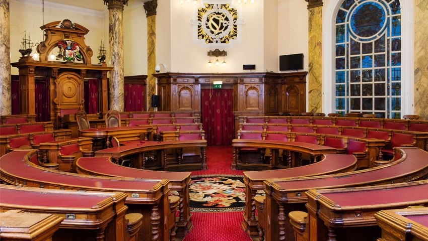 City Hall Cardiff - Table Art