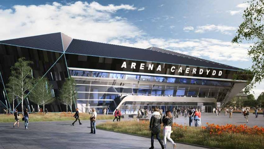 Cardiff Bay’s Atlantic Wharf masterplan includes new Arena