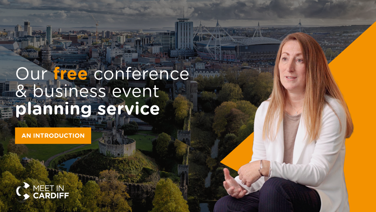 How Meet in Cardiff's free conference & business event planning service works - thumbnail